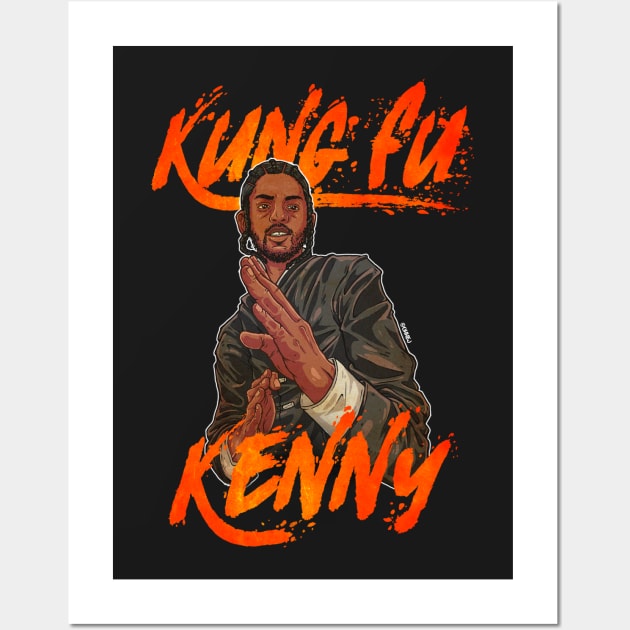 Kung Fu Kenny Wall Art by OhhEJ